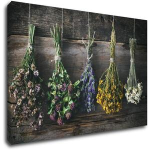 Impresi Tablou Dry flowers - 60 x 40 cm