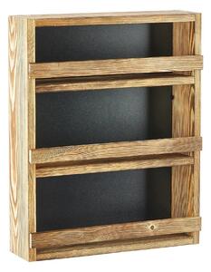Raft 281MST2327, stejar, lemn, 38x8x48 cm