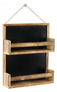 Raft 281MST2324, stejar inchis, PAL melaminat, 40x10x48 cm