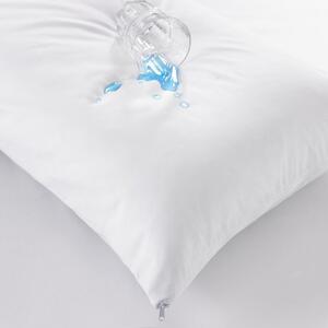 Set 2 protectii perna impermeabile 50 x 70cm, bumbac 100% percale, albe