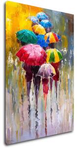 Impresi Tablou Colorful Umbrellas - 60 x 40 cm