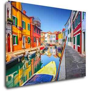 Impresi Tablou Colorful Venice - 70 x 50 cm