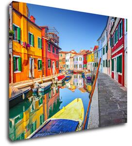 Impresi Tablou Colorful Venice - 90 x 70 cm