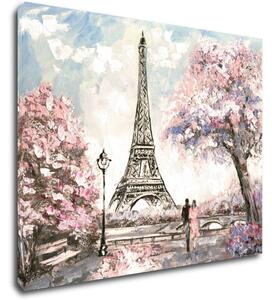 Impresi Tablou Eiffel Tower2 - 90 x 70 cm