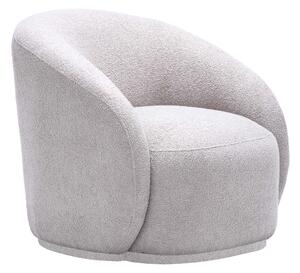 Fotoliu Bourbon bouclé Grey D06