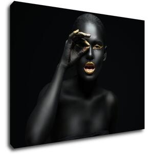 Impresi Tablou Gold woman - 70 x 50 cm