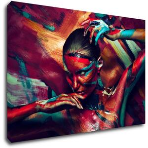 Impresi Tablou Colorful woman - 60 x 40 cm