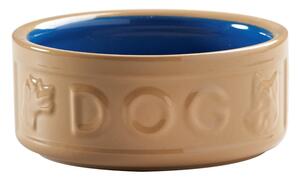 Bol din ceramică pentru câini Mason Cash Blue Cane, ø 15 cm