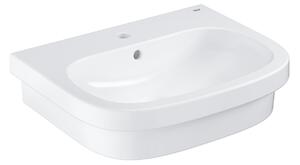 Lavoar baie pe blat alb 60 cm, dreptunghiular, Grohe Euro Ceramic