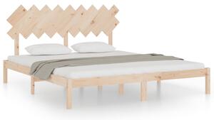 Cadru de pat, Super King, 180x200 cm, lemn masiv