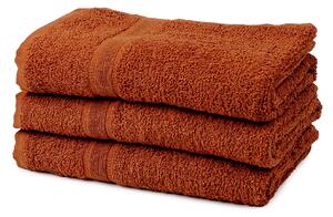 Prosop SOFT 70x125 cm maro, 100% bumbac