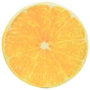 Perne decorative, 2 buc., imprimeu cu fruct portocală