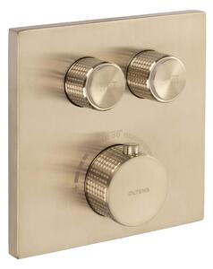Oltens Onega baterie cadă-duș ascuns cu termostat nichel 34602910