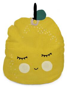 Bean bag galben pentru copii Lemon - Little Nice Things