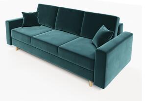 Canapea extensibilă tapițată BRISA, 236x87x90, itaka 10