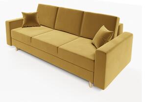 Canapea extensibilă tapițată BRISA, 230x87x87, itaka 33