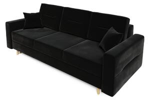 Canapea extensibilă tapițată GISELA, 230x87x87, itaka 15