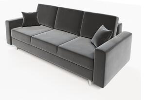 Canapea extensibilă tapițată BRISA, 230x87x90, itaka 14