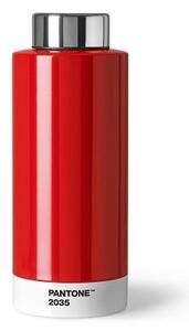 Sticlă de călătorie din oțel inoxidabil roșie 630 ml - Pantone