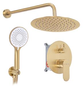 Set de dus incastrat Rea Drop Brush Gold + BOX
