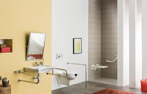 Lavoar baie suspendat pentru persoane cu dizabilitati Deante, Vital Alb