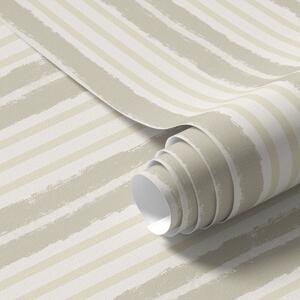 Tapet Dungi verticale texturate, de culoare crem și bej deschis, Tapet geometrie, Tapet dungi, a01268v2 : Uwalls.ro