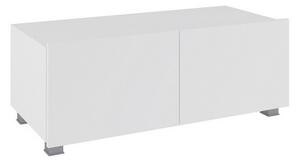 Mobilă sufragerie BRINICA NR 26, alb/alb luciu