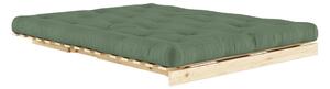 Canapea verde extensibilă 160 cm Roots - Karup Design