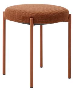 Scaun teracotă din metal Pelican – Unique Furniture