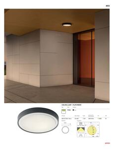 Redo 90156 - Plafonieră LED exterior PONZA 1xLED/18W/230V IP65