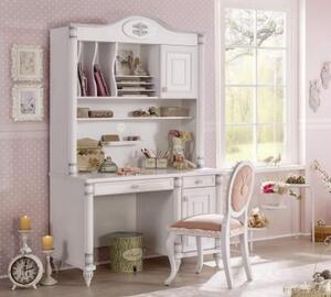 Set Studiu Complet Romantic , Birou + Biblioteca + Unitate Superioara