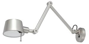 Lampă de perete Lucande, Silka, reglabil, Metalic, Studiu / Birou, Metal, Modern