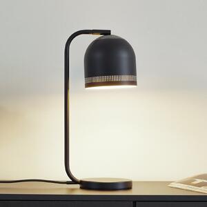 NOLA Lampa de masă Nola Oura, negru, înălțime 45 cm, fier, E14, Negru, dormitor, Metal, Scandinavă
