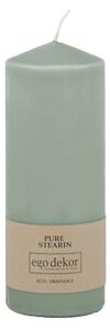 Lumânare Eco candles by Ego dekor Top, durată ardere 50 h, turcoaz
