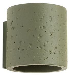 Sollux SL.1839 - Aplică spot de perete ORBIS 1xG9/8W/230V beton/verde