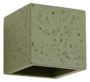Sollux SL.1843 - Aplica spot de perete QUAD 1xG9/8W/230V beton/verde