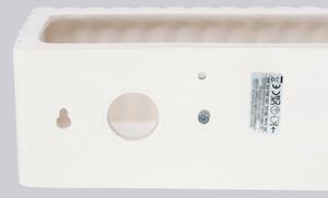 Sollux SL.1885 - Aplica de perete RIGATA 1xE27/15W/230V ceramică/alb
