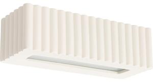 Sollux SL.1886 - Aplică de perete RIGATA, 1xE27/15W/230V, ceramică/crem
