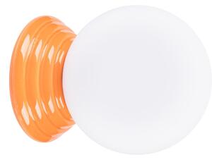 Sollux SL.1893 - Aplică de perete pentru baie ZORI 1xG9/8W/230V IP44 portocalie