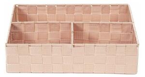 Organizator pentru baie Compactor Stan, 32 x 25 cm, roz