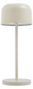 Lampă de masă Lucande, Quill, reglabil, Bej, Terasă, Aluminiu, Modern
