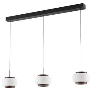 Lustră Pendul Quitani, Shiro, reglabil, Alb, Camera de zi, Sticlă, Design