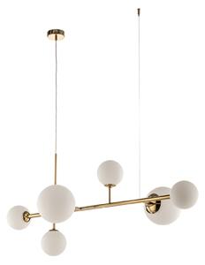 Lustră Pendul ALDEX, Dione, reglabil, Auriu / Alamă, Camera de zi, Metal, Modern