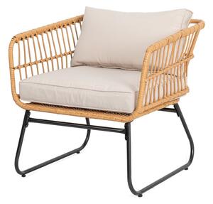 Set de 2 scaune de grădină din rattan Vistdal - Bonami Essentials