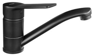 Aqualine Aqualine, baterie lavoar SINTRA cu gură pivotantă, negru mat, SX001B