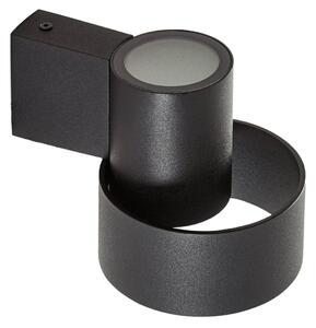 Lămpi de exterior Lucande, Elune, Negru, Aluminiu, Modern