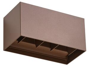 Lămpi de exterior Lindby, Nivar, Maro / Rugină, Terasă, Aluminiu, Modern