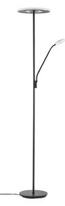 Lampadar Lucande, Raymond, reglabil, Negru, Camera de zi, Metal, Modern