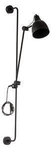 Lampă de perete ALDEX, 997, Negru, Camera de zi, Metal, Modern
