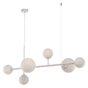 Lustră Pendul ALDEX, Dione, reglabil, Alb, Camera de zi, Sticlă, Modern